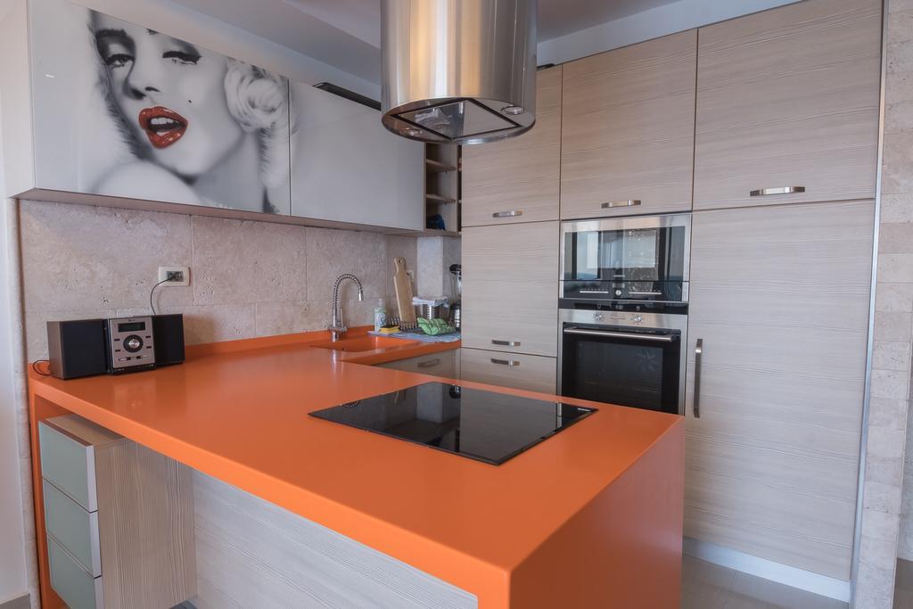شقة Private Penthouse Djurasevic سفيتي ستيفان المظهر الخارجي الصورة